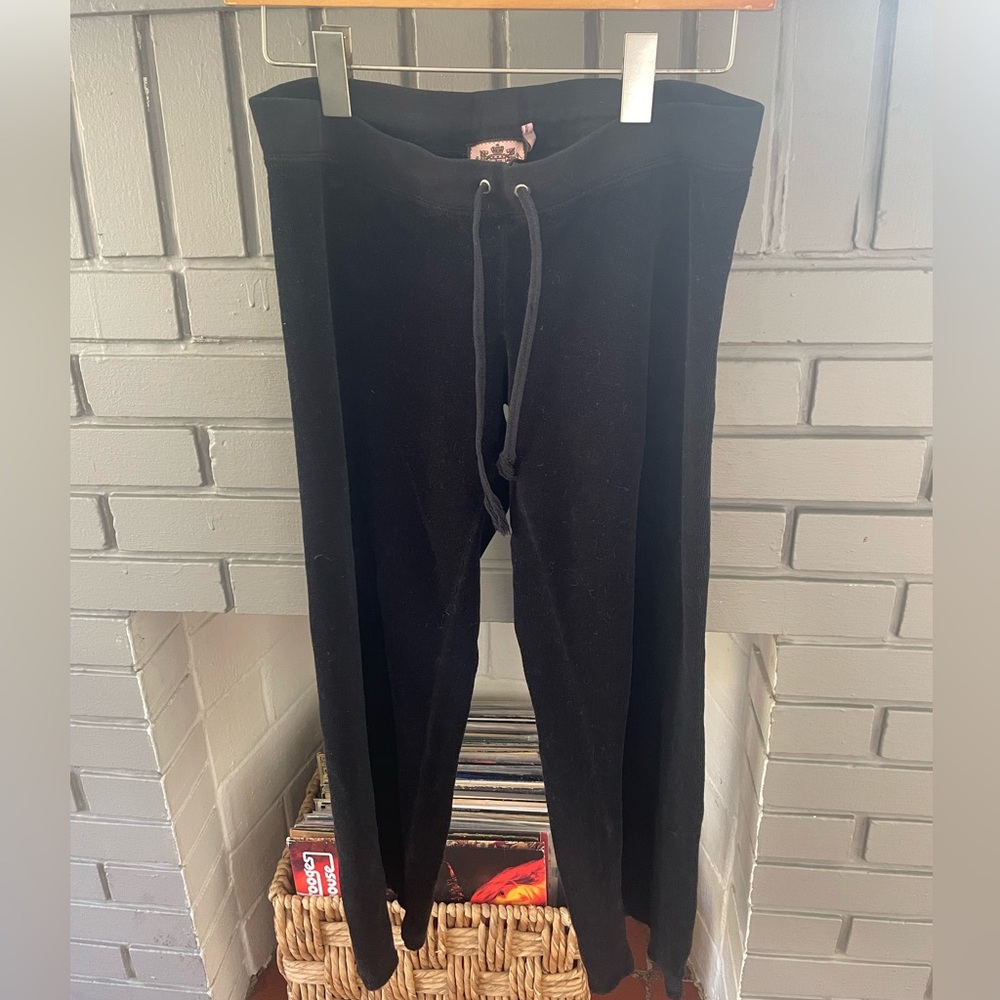 Vintage Juicy Couture Made in USA Cropped Terrycloth Pants